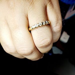 ⚡🔥FLASH  SALE ⚡🔥14k  gold natural diamond ring